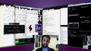 After Effects Scripting Tutorial: Master Text Source Script