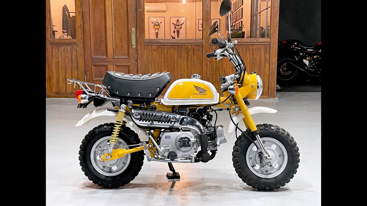 HONDA MONKEY AB27 - ホンダ モンキー - YouTube
