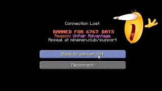 How To Get FALSE BANNED On Minemen