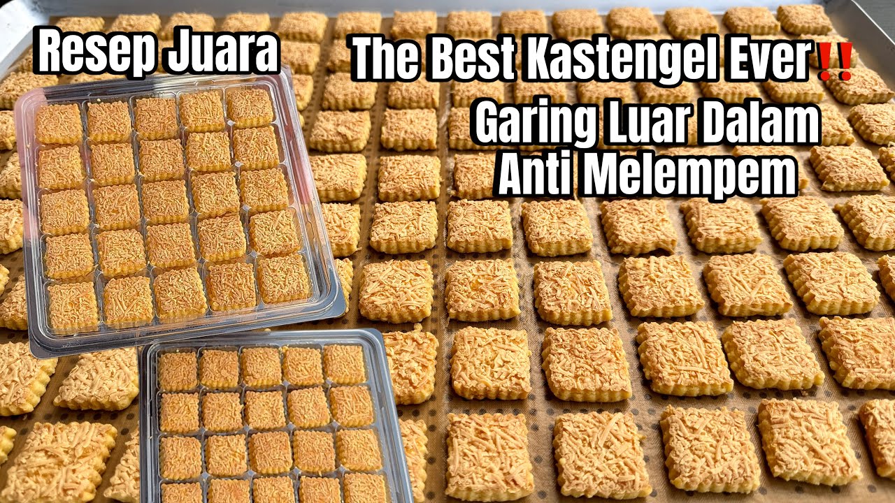 Rahasia Kastengel Garing Tahan Lama Renyah Gurih Bikin Nagih‼️