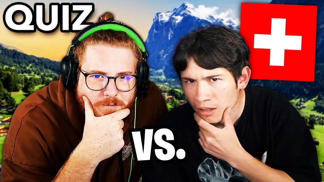 SCHWEIZ QUIZ gegen Unge (er ist dumm)