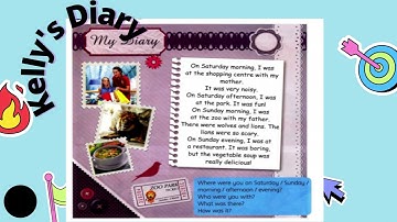 Year 3 Unit 8 : Where were you yesterday? pg 81