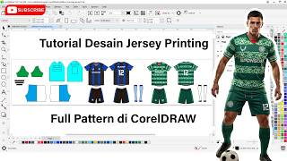 Tutorial Desain Jersey Printing Full Pattern di CorelDRAW
