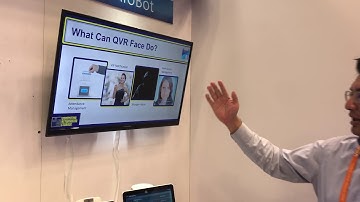 QNAP Facial Recognition solution demo at HITEC 2019