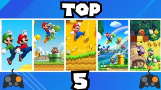 Top 5 ¿Cuál es el Mejor New Super Mario Bros?