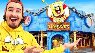 I Went To SpongeBob StorePants! (Coolest Store EVER!)