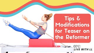 Tips & Modifications for Teaser on the Reformer | Online Pilates Classes