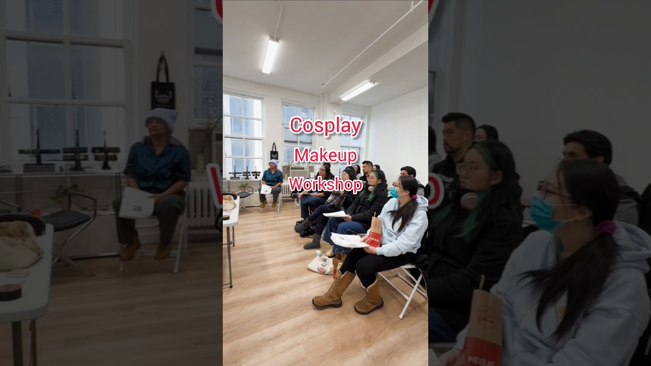 My FIRST Cosplay Makeup Workshop in NYC!