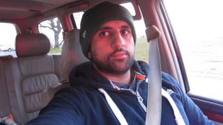 LX470 AHC conversion to land cruiser suspension Final Review and test drive