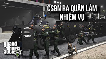 GTA V # Lực Lượng Cảnh Sát Đặc Nhiệm Đánh Bắt Nhóm Khủng Bố Vũ Trang Trên Phố | Ngọc Lâm Gaming