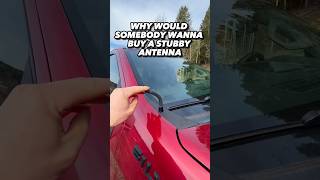 Why Buy A Stubby Antenna? #chevroletsilverado #automobile