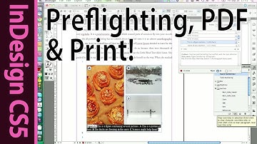 InDesign CS5 - Preflight, PDF and Print you Master / Bachelor thesis tutorial (Part 9)
