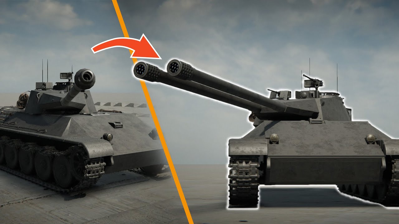 How I Simply build a Tank with Twin Barrels - YouTube