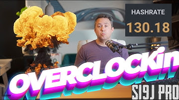 Overclocking S19J Pro Bitcoin ASIC Miner on Immersion Cooling + power measurements!