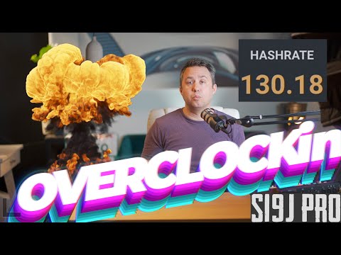 Overclocking S19J Pro Bitcoin ASIC Miner on Immersion Cooling + power measurements!