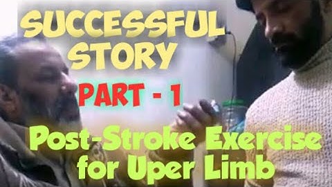 Post-Stroke Exercise (Part 1: Upper Limb) || Brain Stroke || Dr. Zeeshan Mirza