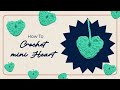 Easy Crochet Mini Heart Tutorial Step By Step Beginner Friendly Crochetheart Crochetminiheart
