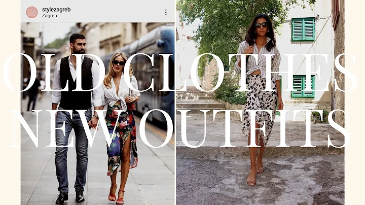 Make NEW Outfits from OLD Clothes | 3 Word Rule Pa...