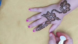 نقش حناء الخطفة للبنات الصغار design  Moroccan henna