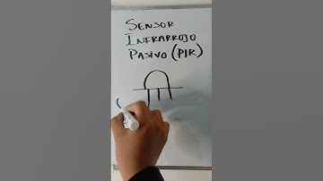 Cómo funciona un sensor de movimiento #electricidad #arduino #como