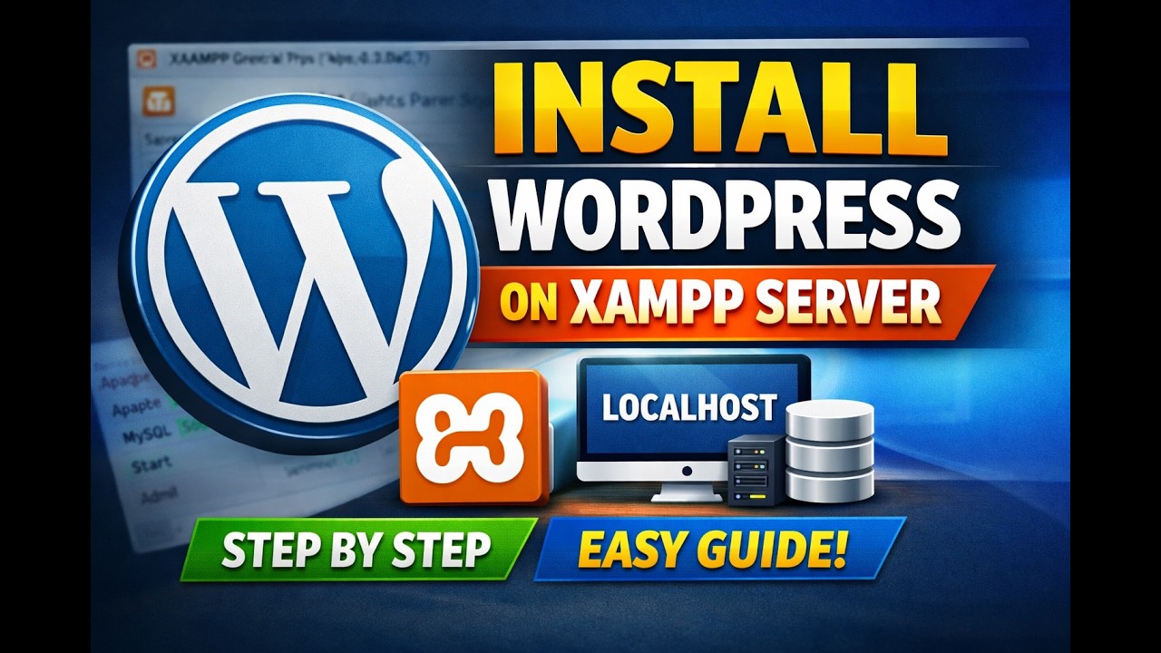 How to Install WordPress on XAMPP Server | XAMPP এ WordPress ইনস্টল ...
