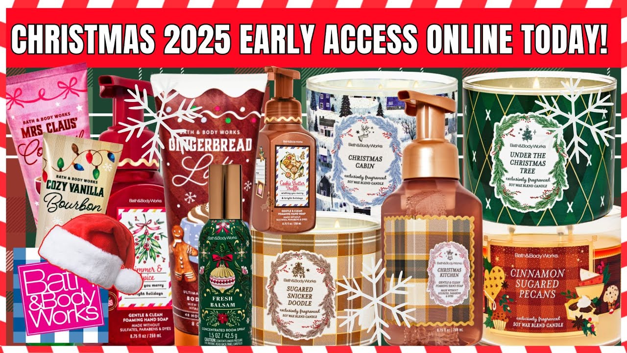 Для участников Bath & Body Works в рамках РОЖДЕСТВЕНСКОГО 2025 года открыт ранний онлайн-доступ у...