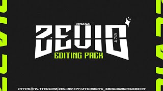 THE ZEVIO EDITING PACK IS OUT NOW! 😇 SOFT AVIUTL