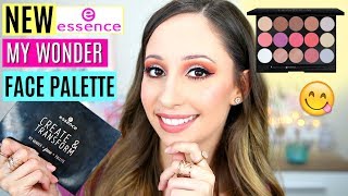 New Essence Create Transform My Wonder Face Palette Trend Edition Swatches Demo Review