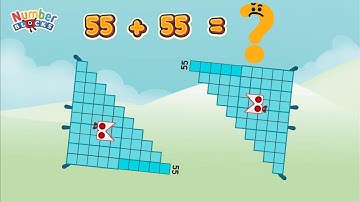 TWO SAME STEP SQUAD NUMBERBLOCKS ADDITION | FIND THE SUM OF 2 NUMBERS | LEARN TO COUNT | COLORART_ID
