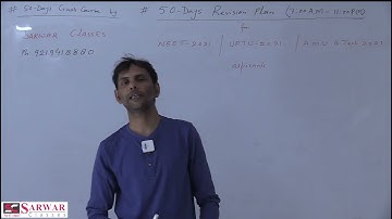 50 Days study plan for NEET-2021 | UPTU & AMU B.Tech 2021