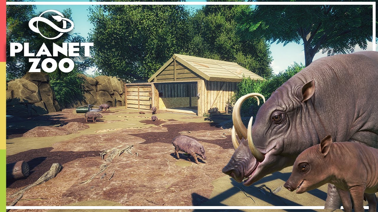 Mud, Mud, Glorious Mud!｜Babirusa Habitat - Speed Build [No Commentary ...