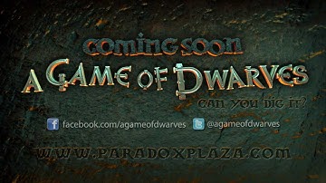 A GAME OF DWARVES  - Announcement Trailer [HD]