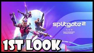 Splitgate 2 First Look! - Aeros Gameplay Battle Royale