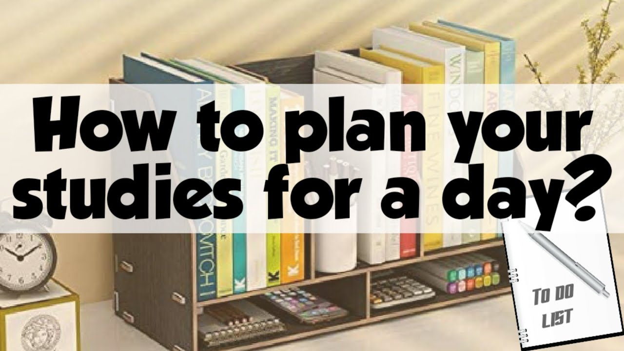 How to plan a day for your A/L studies? (In tamil) - கற்றலுக்காக ஒரு நாளை திட்டமிடுவது எப்படி?