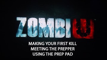 ZombiU - Exclusive Gameplay, Meeting the Prepper and making your first kill