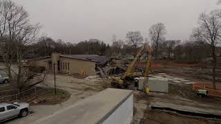 Old Tufts Demolition Timelapse