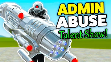 ADMIN ABUSE Talent Show! - Gmod DarkRP Super Badmin (Trolling Players In A Talent Show FREE STUFF!)