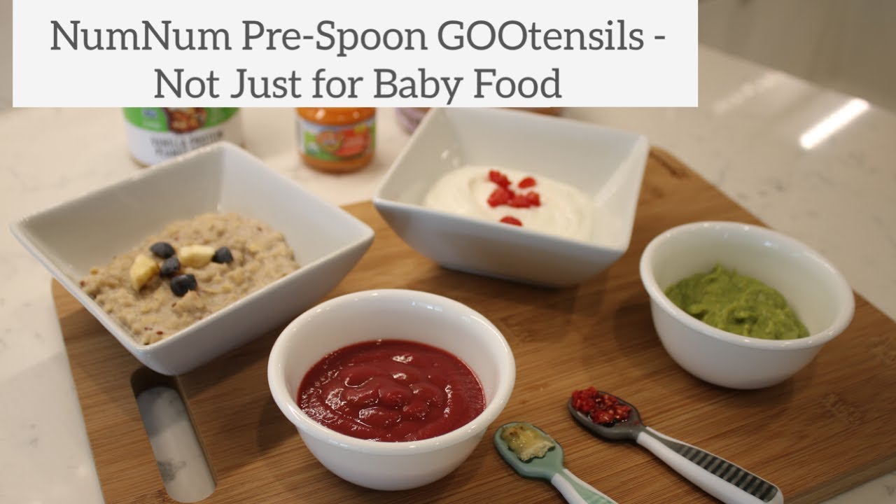 NumNum Pre-Spoon GOOtensils - Not Just for Baby Food 