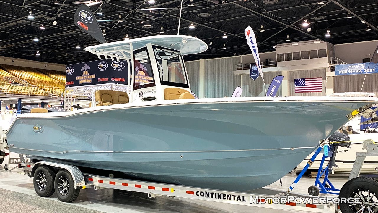 2021 Sea Hunt GameFish 27 Fishing Adventure Boat with Twin Yamaha F250XCA  250HP Outboards - YouTube
