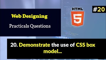 Demonstrate the use of CSS box model...