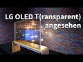 LG OLED T(ransparent) angesehen (CES 2023)