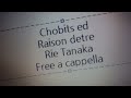 ちょびっツ ED - Raison d'etre - 田中理恵 Free a cappella フリーアカペラ