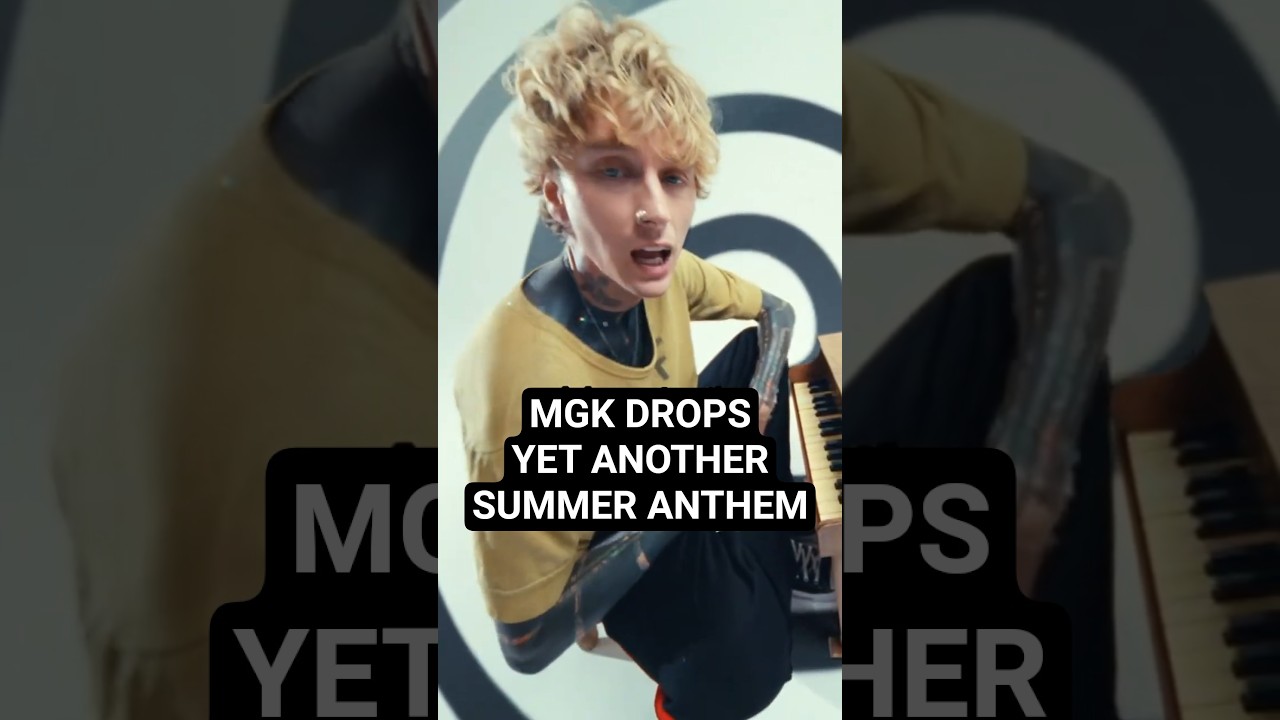 hey miss sunshine 👋🌞 mgk dropped another summer anthem called "miss sunshine"
