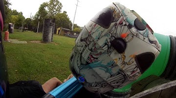 speedball route 40 paintball CHEATER!!!!!!