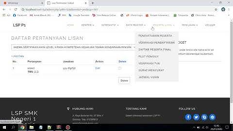 Video Tutorial Aplikasi Sistem Informasi Assesmen LSP P1