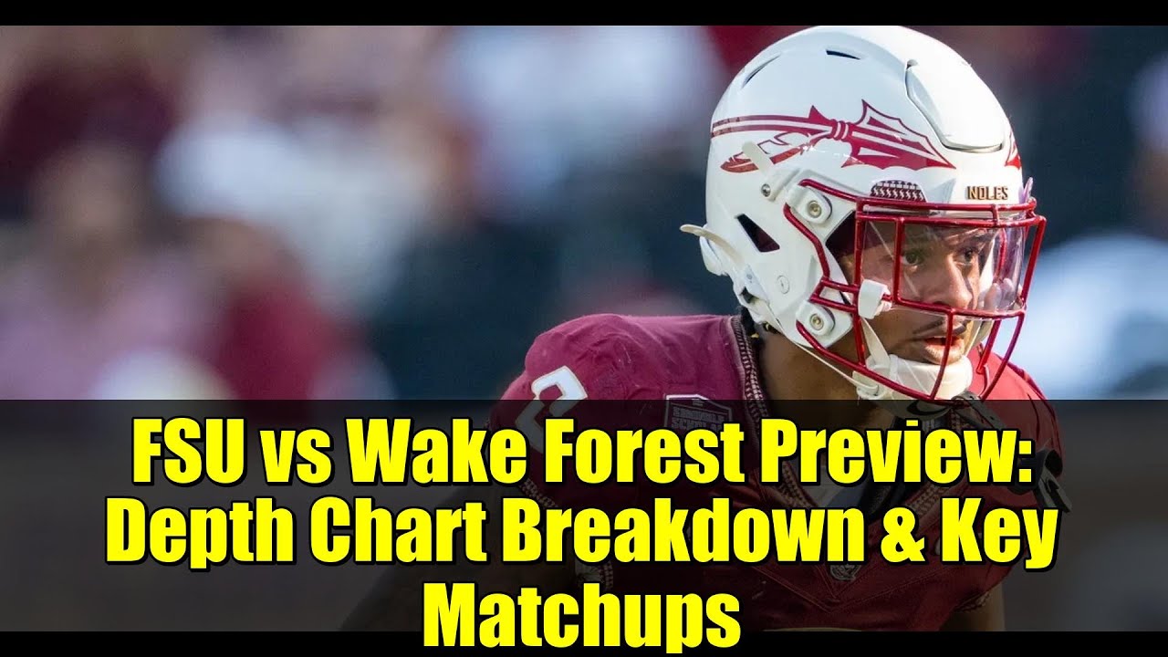 Предварительный обзор матча FSU против Wake Forest: анализ глубины рейтинга и ключевые матчи | Фу...