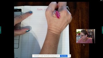 Setting up your math notebook