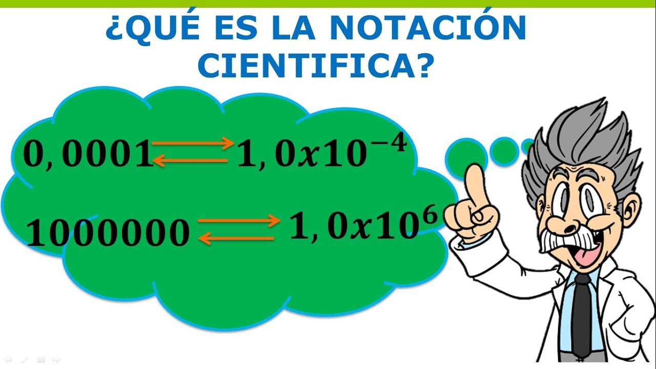 Qué es la notación científica? - YouTube