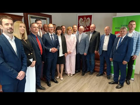 Sesja inauguracyjna gminy Biała Podlaska: zaprzysiężenie radnych oraz Wójta Konrada Gąsiorowskiego