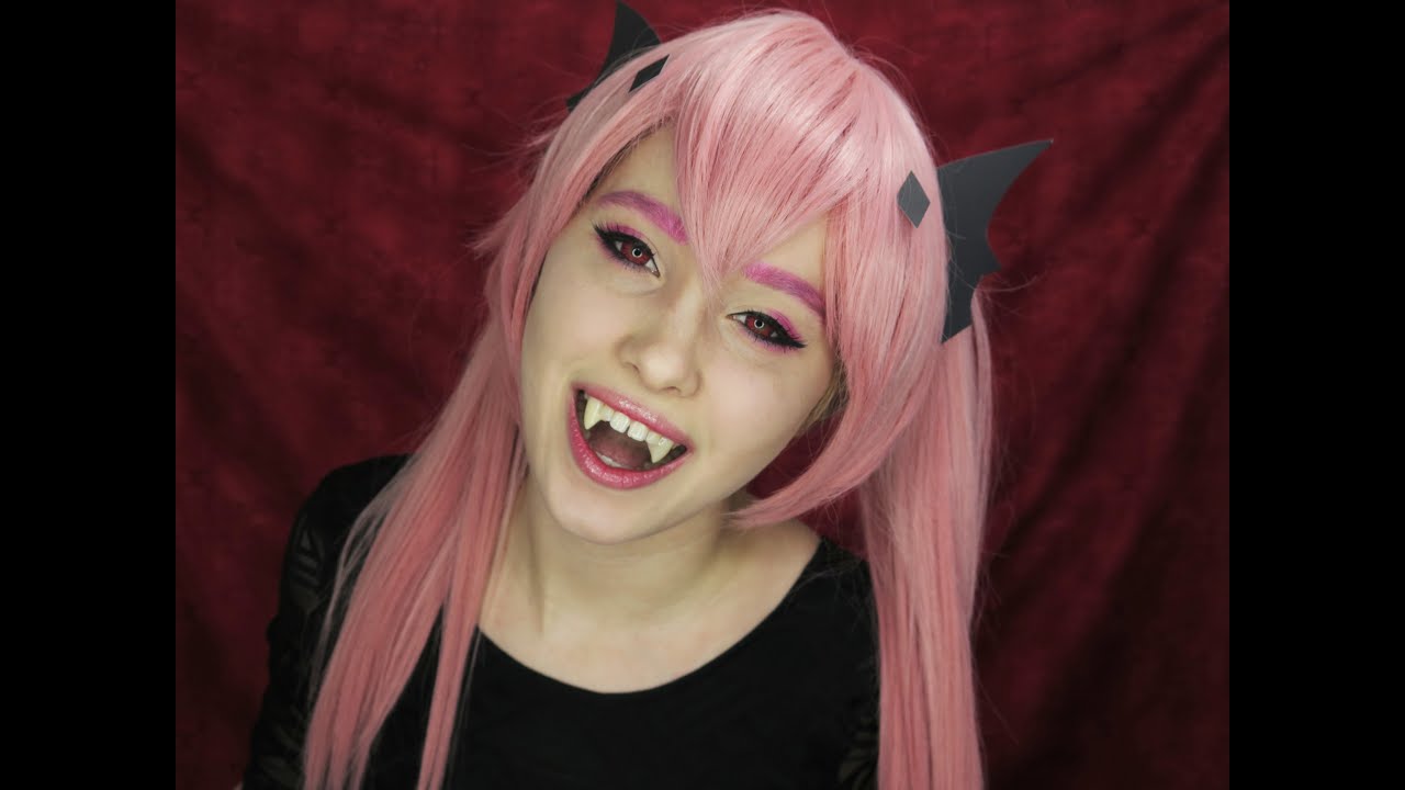 Krul Tepes Owari No Seraph Cosplay Makeup Tutorial YouTube